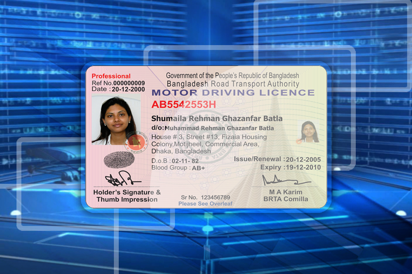 Driving license extension karachi