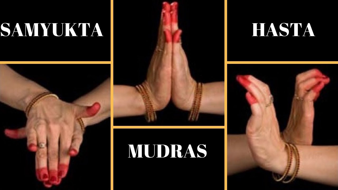 Bharatanatyam mudras hand gestures